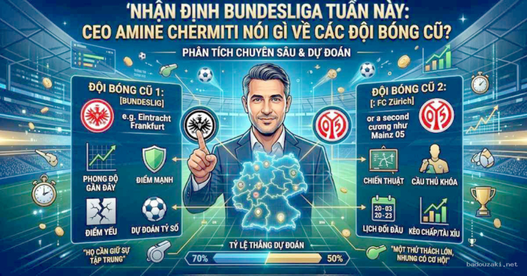 Nhận Định Bundesliga Tuần Này: Ceo Amine Chermiti Nói Gì Về Các Đội Bóng Cũ?